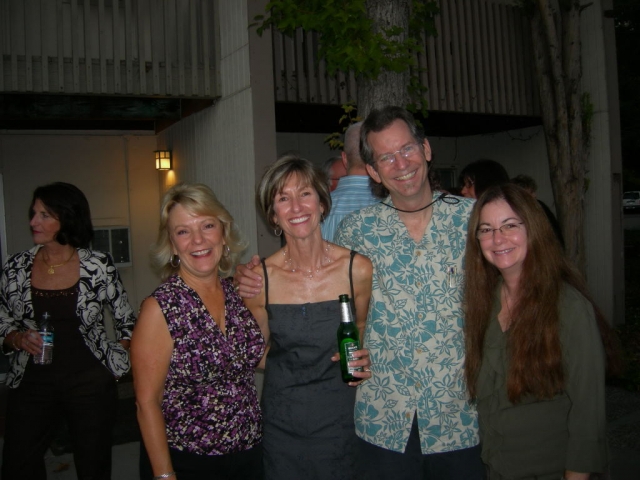 Ronita Seward, Cathy Ryan, Bill Wilson and wife